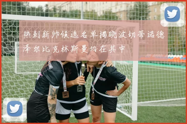 热刺新帅候选名单揭晓波切蒂诺德泽尔比克林斯曼均在其中